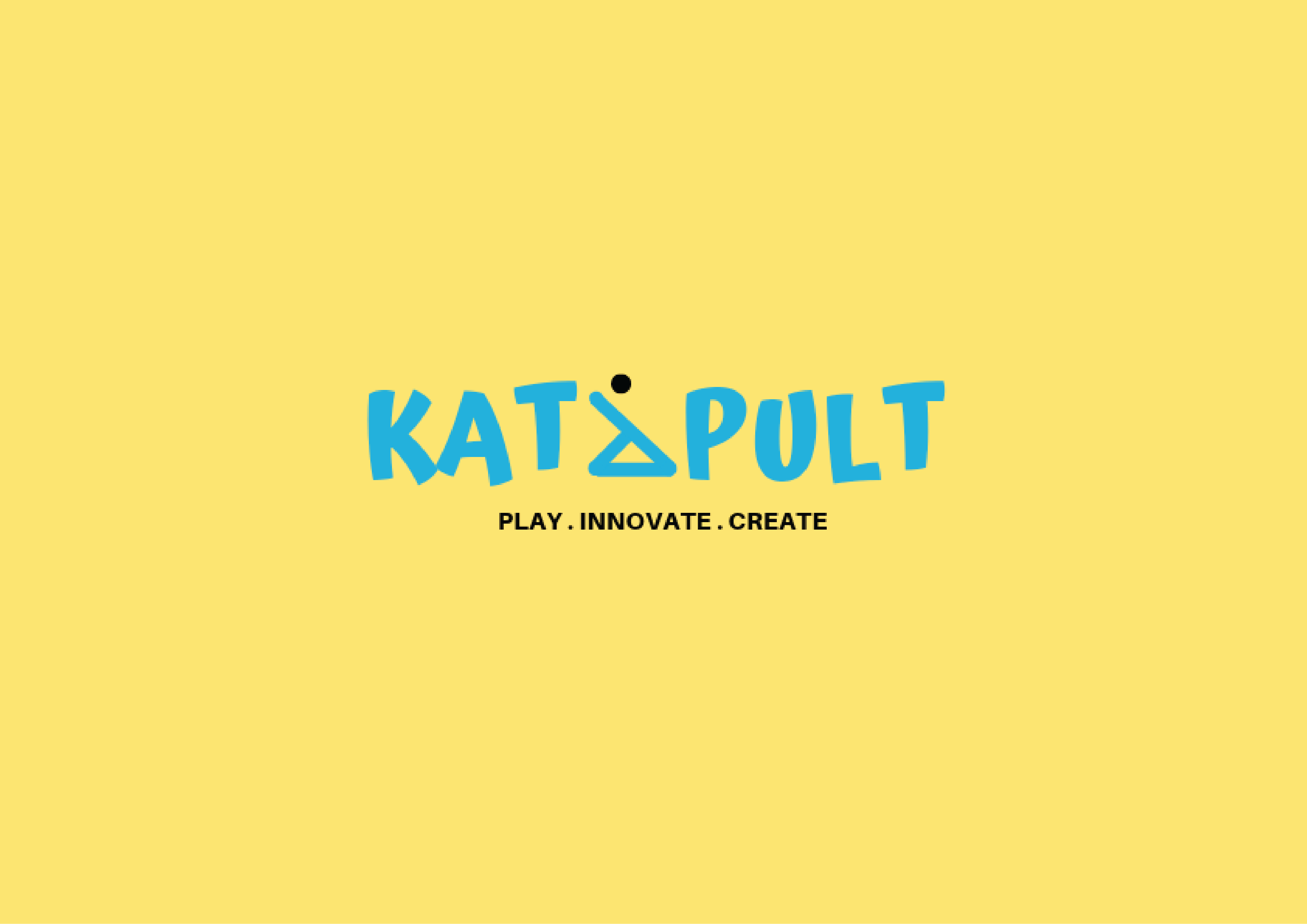 Katapult Logo in a yellow background